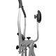 CHRISTOPEIT SPORT Nordic Walker Crosstrainer mit Bauchkissen, silber - B-Ware gut
