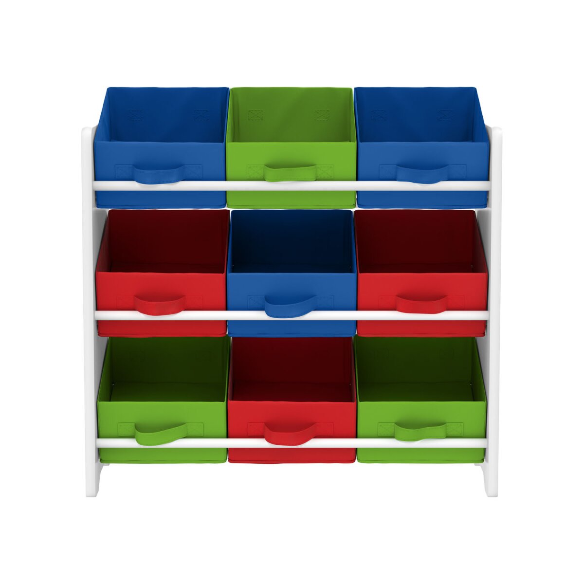 LIVARNO home Aufbewahrungsregal, mit 9 herausnehmbaren Textilboxen -  B-Ware, 14,99 €