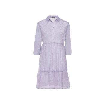 esmara Damen Kleid, in fließender Chiffon-Qualität (lila, 34) - B-Ware sehr gut