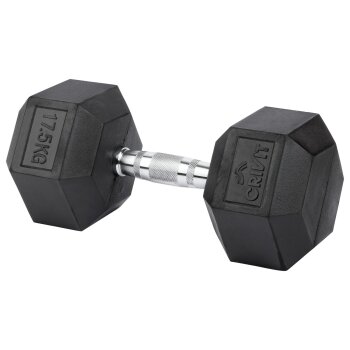 CRIVIT Hexagonhantel 17,5 kg - B-Ware sehr gut