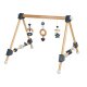roba Spieltrapez, Aktivcenter mit Spiel- & Greiftrainer, Holz, ca. 42,5 x 61 x 44,5 cm - B-Ware sehr gut