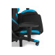 LIVARNO home Gamingstuhl im Racing- Design, schwarz/blau - B-Ware sehr gut