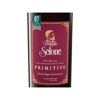 Doppio Selone Primitivo Puglia IGT halbtrocken, Rotwein 2022