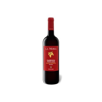 Cecchi La Mora Rosso Maremma Toscana DOC trocken, Rotwein...