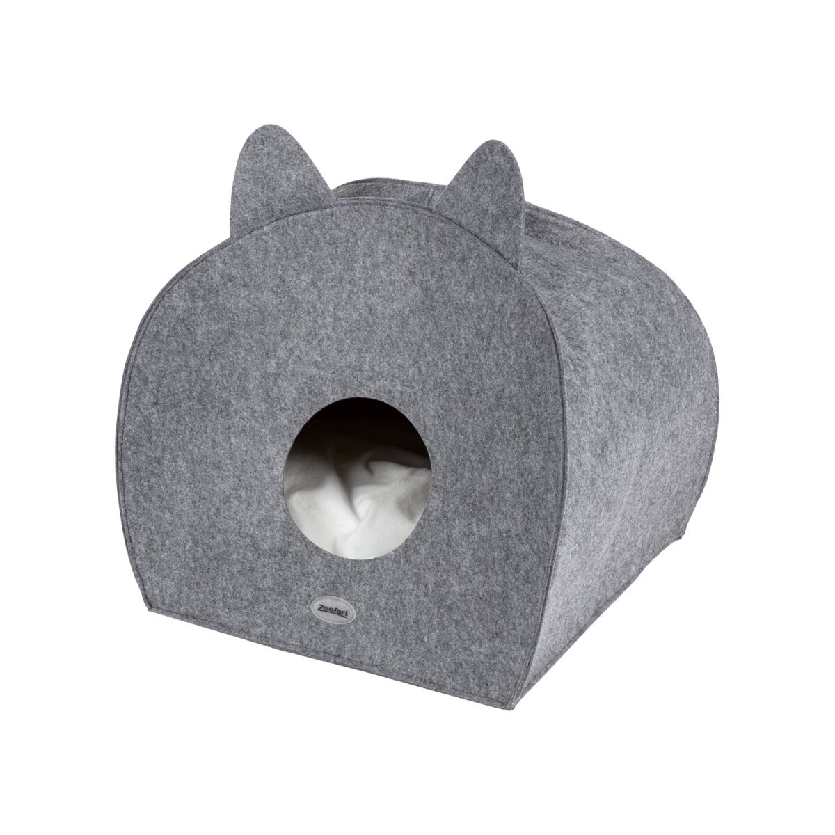 zoofari® Katzenhöhle, herausnehmbares Kissen, faltbar - B-Ware sehr gut,  13,99 €