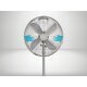 SILVERCREST® Standventilator »SSVM 40 B2«, aus Metall, mit breitem Fuß (Nickel gebürstet) - B-Ware sehr gut