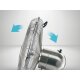 SILVERCREST® Standventilator »SSVM 40 B2«, aus Metall, mit breitem Fuß (Nickel gebürstet) - B-Ware sehr gut