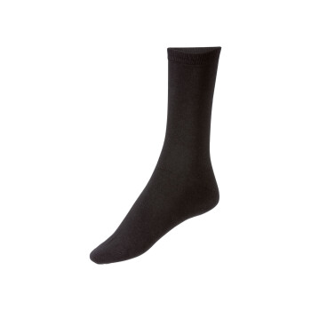 esmara Damen Socken, 7 Paar, mit Bio-Baumwolle (schwarz, 35-38) - B-Ware sehr gut