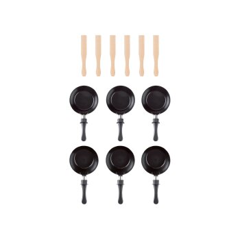 SILVERCREST® KITCHEN TOOLS Mini-Crepes- / Mini-Wok-Set SMWS 1000 A1, elektrisch, 2-in-1 - B-Ware sehr gut
