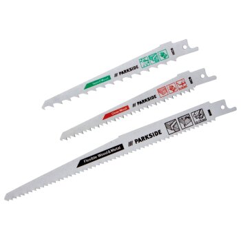 PARKSIDE® Sägeblatt-Set, 3-teilig, für...