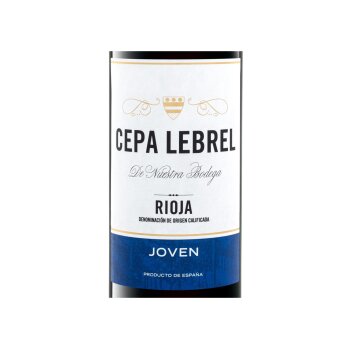 Cepa Lebrel Rioja DOCa Joven trocken, Rotwein 2022
