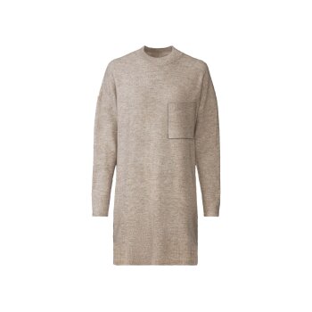 esmara Damen Pulloverkleid, Grobstrick im Oversize-Look -...