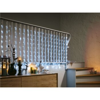 LIVARNO home LED-Lichtervorhang, 220 LEDs - B-Ware