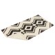 LIVARNO HOME Baumwollteppich, 67 x 120 cm (schwarz/creme) - B-Ware sehr gut