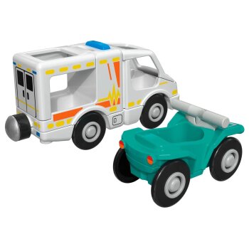 Playtive Einsatzfahrzeuge, Licht- und Soundeffekte (Krankenwagen) - B-Ware sehr gut
