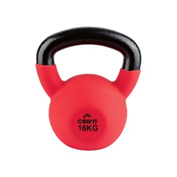 CRIVIT Kettlebell Gusseisen 16 kg - B-Ware sehr gut