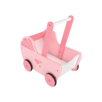 Playtive Puppenwiege / Puppenwagen, aus Echtholz (Puppenwagen) - B-Ware sehr gut