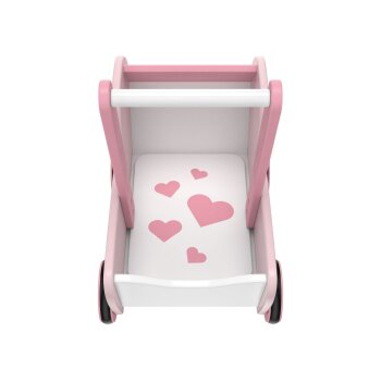 Playtive Puppenwiege / Puppenwagen, aus Echtholz (Puppenwagen) - B-Ware sehr gut