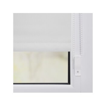 Lichtblick Thermo-Rollo Klemmfix, ohne Bohren, ab 45 x 150 cm (Weiß, 95x150 cm) - B-Ware sehr gut