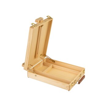 crelando® Koffer-Tischstaffelei, höhenverstellbar - B-Ware sehr gut