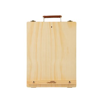 crelando® Koffer-Tischstaffelei, höhenverstellbar - B-Ware sehr gut