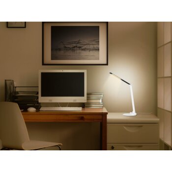 LIVARNO home LED-Tischleuchte, 6,5 W, dimmbar (weiß) - B-Ware sehr gut