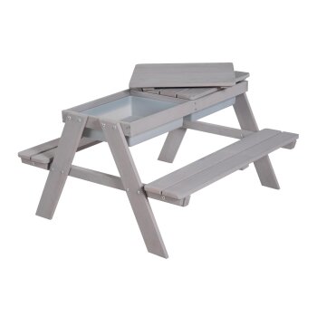roba Kindersitzgarnitur Outdoor + mit Spielwannen, grau - B-Ware sehr gut