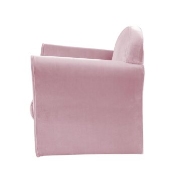 roba Kindersessel Lil Sofa mit Armlehnen, Rosa/Mauve -...