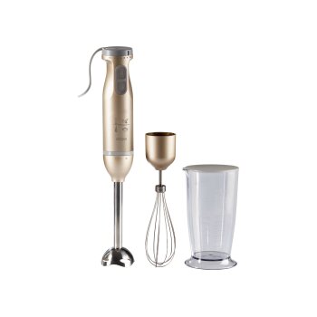 SILVERCREST® KITCHEN TOOLS Stabmixer Set »SSMS 600 E5«, 600 W, 2-in-1 (champagner) - B-Ware sehr gut