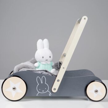 roba Lauflernwagen Miffy, mit Bremse, grau - B-Ware sehr gut