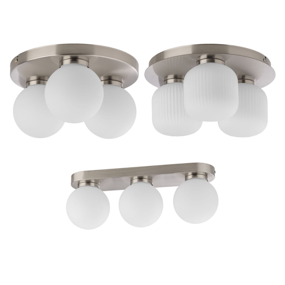 LIVARNO home LED-Deckenleuchte, 3 LEDs, 4,9 W - B-Ware, 22,99 €