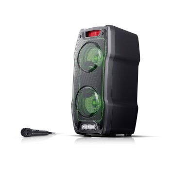 Sharp Bluetooth-Lautsprecher PS-929, mit Disco-Lichter...