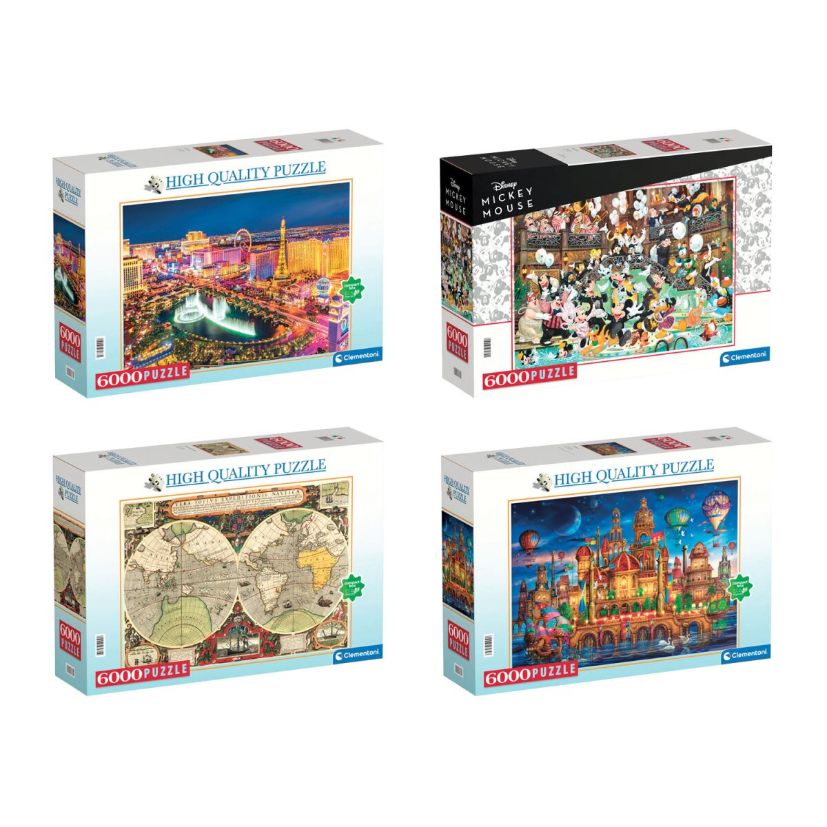Clementoni Mega-Puzzle 6000 Teile - B-Ware, 12,99 €