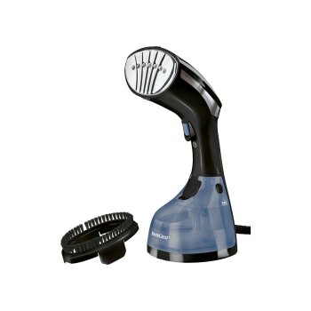 SILVERCREST® Dampfbürste »SDMF 1300 B1«, mit Fuß (schwarz/blau) - B-Ware gut