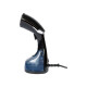 SILVERCREST® Dampfbürste »SDMF 1300 B1«, mit Fuß (schwarz/blau) - B-Ware gut
