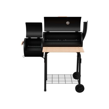 GRILLMEISTER Holzkohle-Smokergrill »GMS 92 A1«, mit separater Brennkammer - B-Ware sehr gut