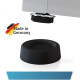 Plemont Universal Schwingungsdämpfer für Waschmaschinen & Trockner, Anti Vibrationsdämpfer, 4 Stück, schwarz - B-Ware neuwertig