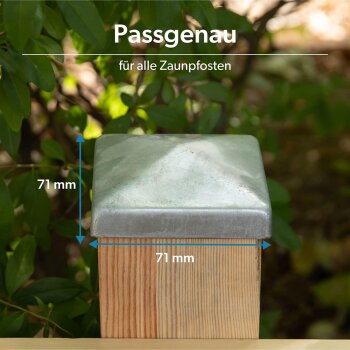 VIIRKUJA Pfostenkappe, 10 Stück, 7 x 7 cm - 70 x 70 mm - B-Ware sehr gut