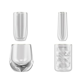 ERNESTO® Gläserset, 2-teilig, doppelwandig - B-Ware