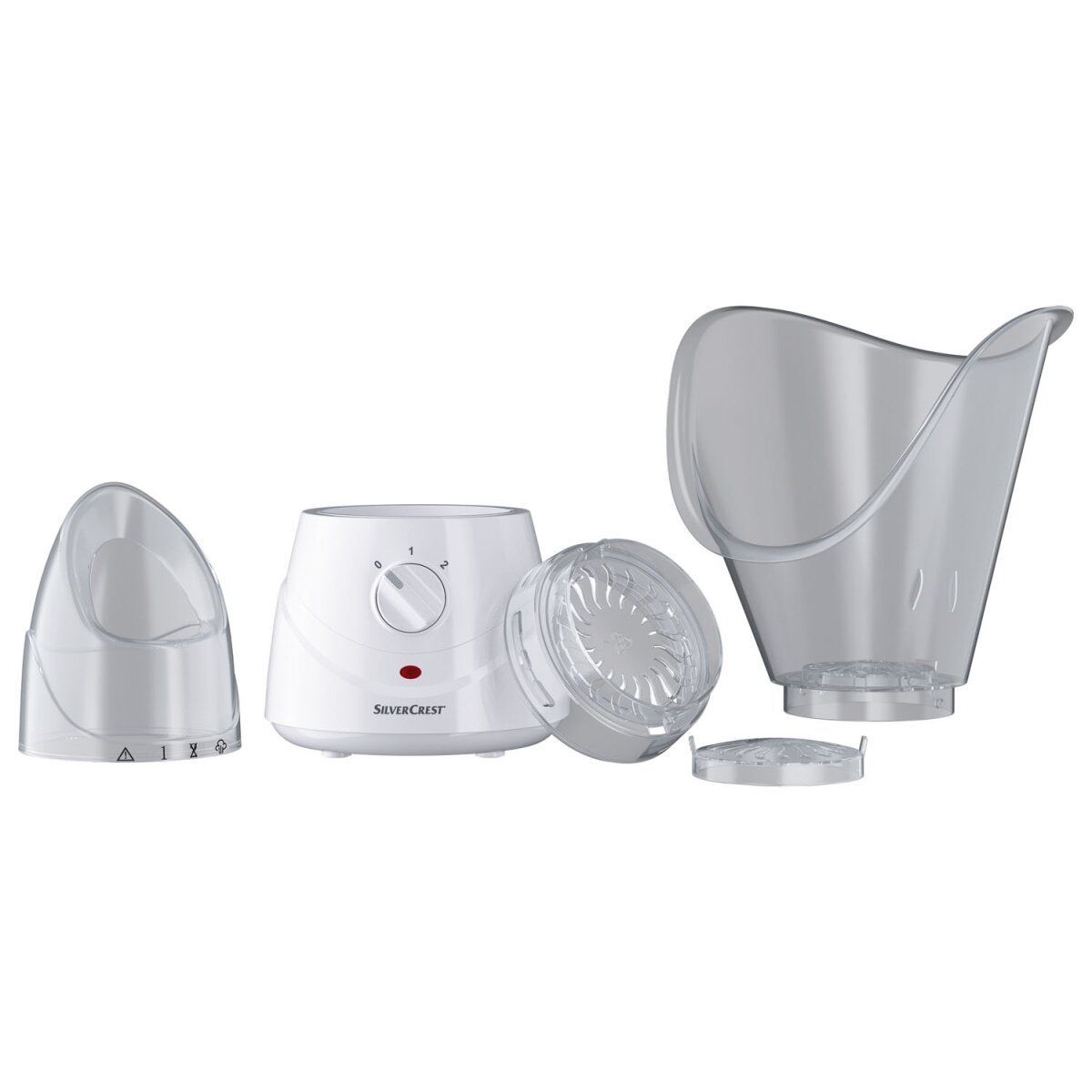 SILVERCREST® PERSONAL CARE Gesichtssauna »SGS 100 B1«, 2 Aufsätze  