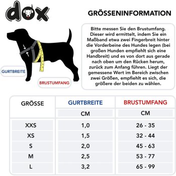 DDOXX Hundegeschirr Nylon, Step-In, Verstellbar, Schwarz, S - B-Ware sehr gut