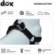 DDOXX Hundegeschirr Nylon, Step-In, Verstellbar, Schwarz, S - B-Ware sehr gut