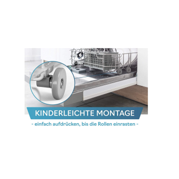 Plemont Spülmaschinen Rollen 8er-Set - B-Ware sehr gut