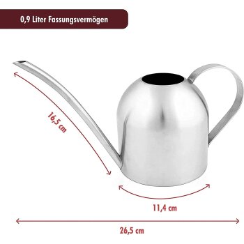 Homarden Edelstahl-Gießkanne, 30 oz. - B-Ware sehr gut