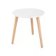 LIVARNO home Beistelltisch, Ø 40 cm (Weiß) - B-Ware sehr gut