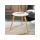 LIVARNO home Beistelltisch, Ø 40 cm (Weiß) - B-Ware sehr gut
