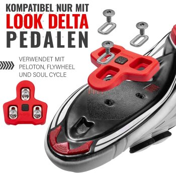 PRO Bike Tool Fahrradstollen Kompatibel mit Look Delta-Pedalen (9-Grad-Float) - B-Ware sehr gut