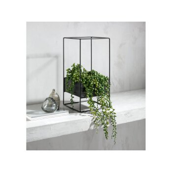 LIVARNO home Blumentopf mit Metallgestell, max. 3 kg - B-Ware