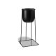 LIVARNO home Blumentopf mit Metallgestell, max. 3 kg - B-Ware