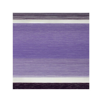 Lichtblick Klemmfix Duo-Rollo, Licht- und Sichtschutz, außergewöhnliche Optik, klemmbar, Violett - Lila - Weiß, 90 x 220 cm - B-Ware sehr gut